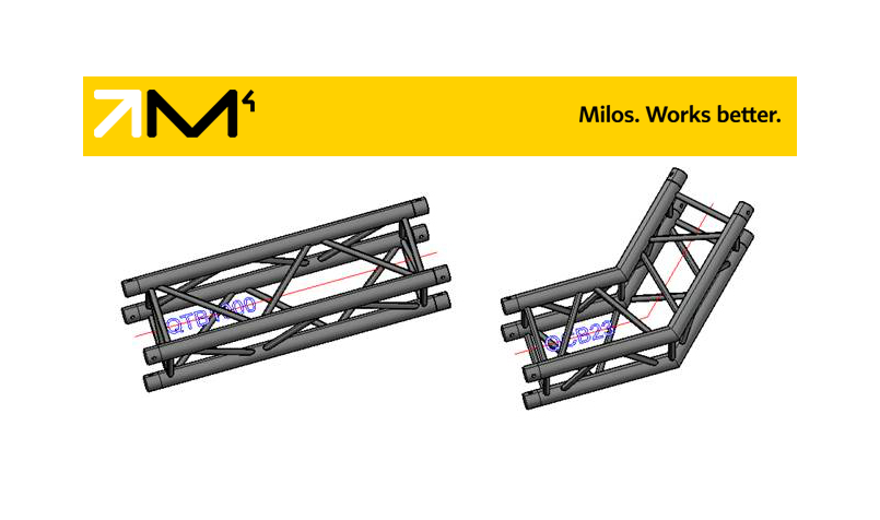 NEW 3D DWG Libraries release for MILOS systems